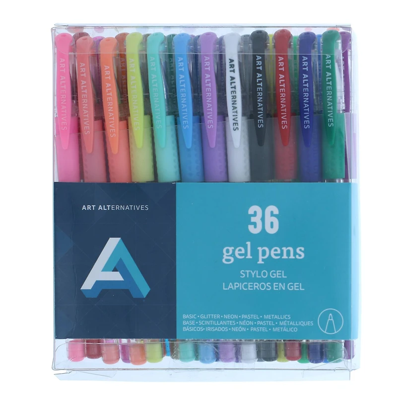 6 Packs: 36 ct. (216 total) Art Alternatives Gel Pen Set