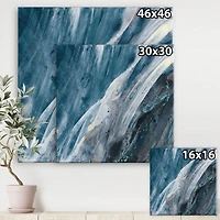 Designart - Splash Blue Indigo