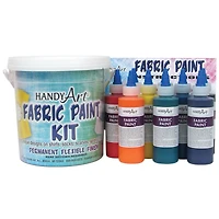 Handy Art® Fabric Paint Bucket Kit, 9ct.