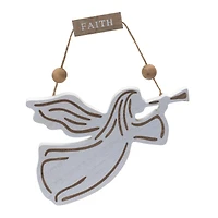 Dove & Angel Sentiment Ornament Set