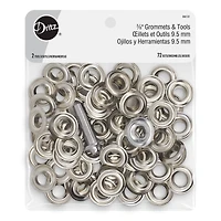 Dritz® Silver 3∕8" Grommets & Tools, 72 Sets