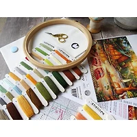 Letistitch Blue Ii Counted Cross Stitch Kit