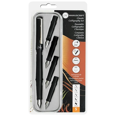 Manuscript Left Hand Classic Calligraphy Set