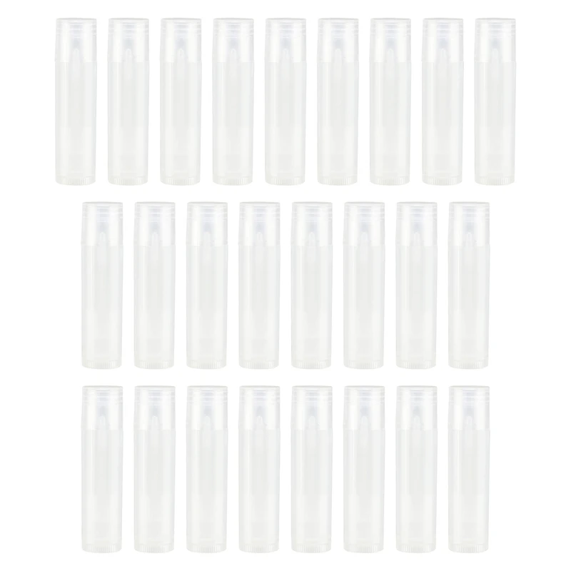 Clear Plastic Lip Balm Tubes, 25ct. by Make Market®
