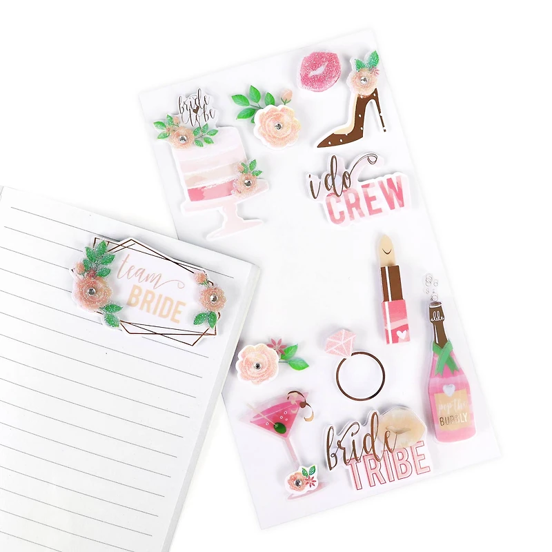 Wedding Party Dimensional Stickers by Recollections™