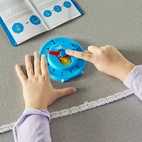 hand2mind® Advanced NumberLine Clock®, 6ct.