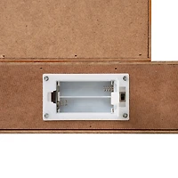 Glitzhome® 12" LED Lighted Fall Wooden Block Word Sign