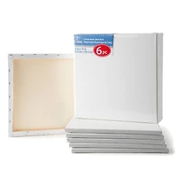 4 Packs: 6 ct. (24 total) 14" x 14" Super Value Canvas by Artist's Loft®