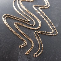 Hamilton Gold Flat Oval Chain Necklaces By Bead Landing™