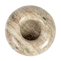 Hello Honey® 4.7" Beige Marble Tealight Holder