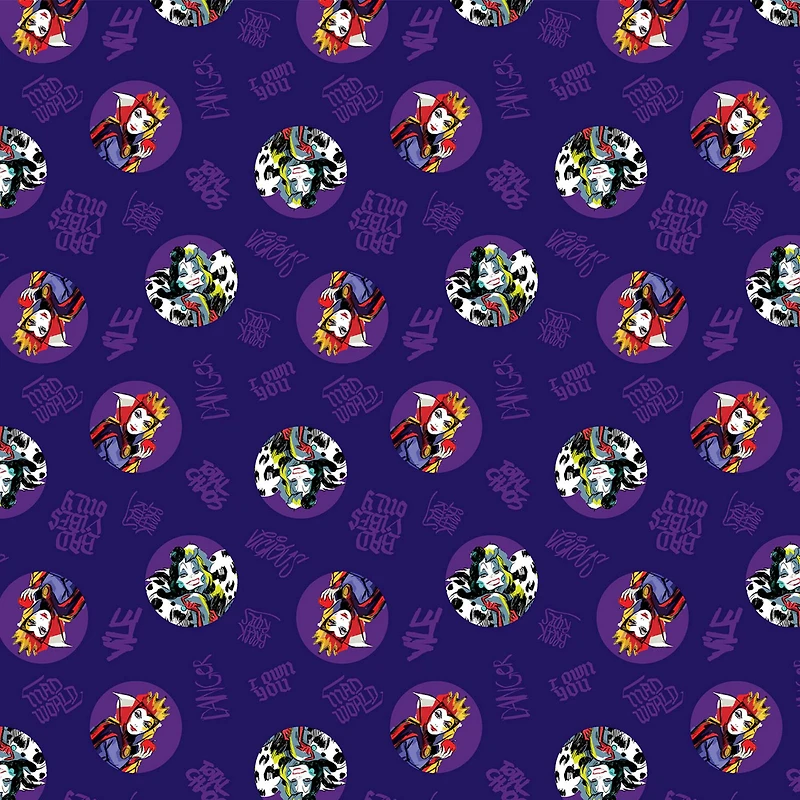 Springs Creative Disney® Villains Toss Cotton Fabric