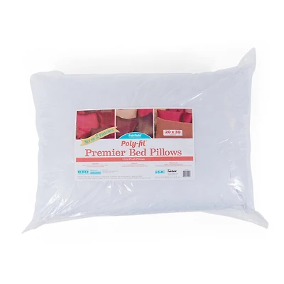 Poly-Fil® Premier™ 2ct. Bed Pillows, 20" x 30"