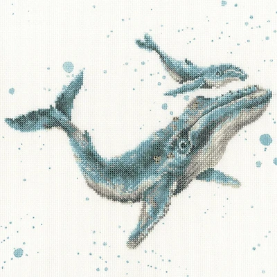 Bothy Threads Marine Blue Counted Cross Stitch Kit 