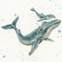 Bothy Threads Marine Blue Counted Cross Stitch Kit 