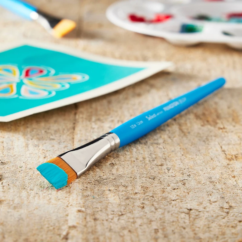 Princeton™ Select™ Artiste Series 3750 Short Handle Flat Wash Brush