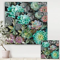 Designart - Floral Succulents