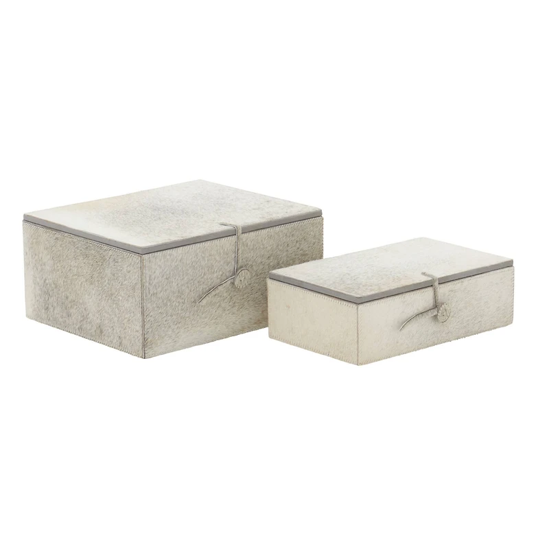Gray Leather Natural Box Set, 10" & 11"