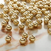 Metallic CCB Round Craft Beads by Bead Landing