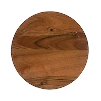 Hello Honey® 10" Natural Acacia Wood Cake Pedestal