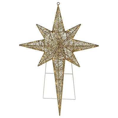 3ft. LED Gold Star of Bethlehem Outdoor Christmas Decoration