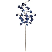 37" Blue Glitter Eucalyptus Stem by Ashland® 