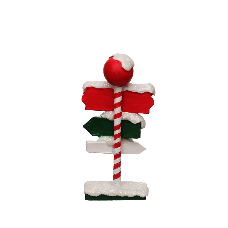 Mini Santa's Sign Post Decoration by Ashland®