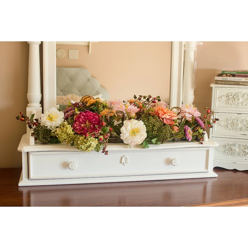 2.8ft. Mixed Peony Centerpiece Arrangement