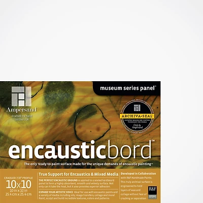 Ampersand™ Encausticbord™ Cradled 7/8" Panel