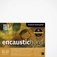 Ampersand™ Encausticbord™ Cradled 7/8" Panel