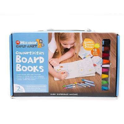 Micador® early stART® Colourtivities Board Books
