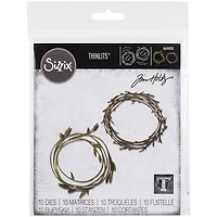 Sizzix® Thinlits® Funky Wreath Die Set by Tim Holtz®