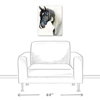 Painted Horse 16" x 20" Canvas Wall Art