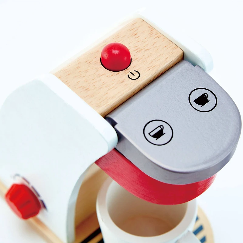 Hape White My Coffee Machine Kitchen Playset