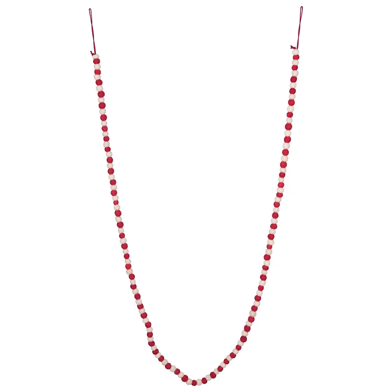 Hello Honey® 6ft. Wool Felt Ball Garland