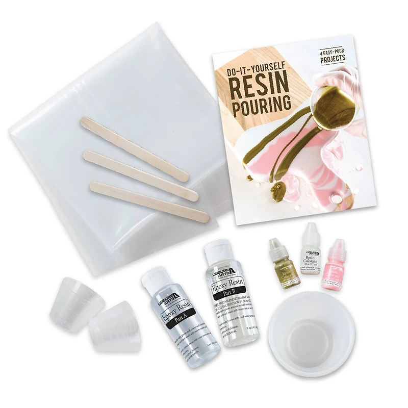 Leisure Arts® Blush Box Resin Pour Kit