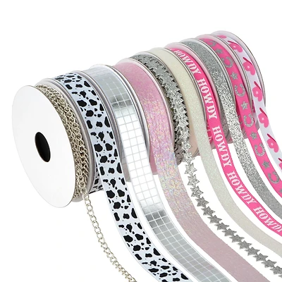 2yd. Disco Cowgirl Value Pack Ribbon by Celebrate It®