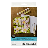 White Flowers Paint-by-Number Gallery Mini Kit by Artist's Loft®