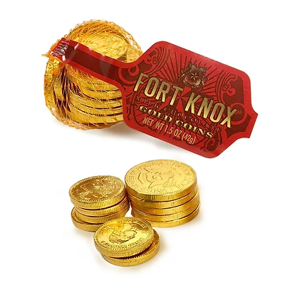 Fort Knox Milk Chocolate Gold Coins