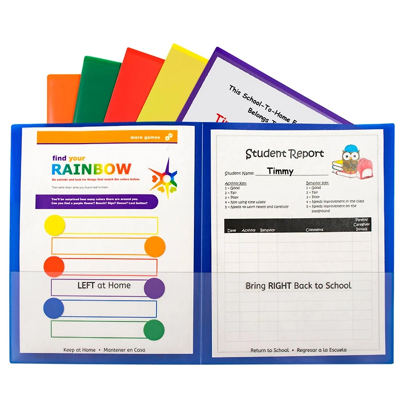 C-Line® Classroom Connector™ School-To-Home Folders