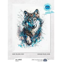 RTO Snow Spashes Wolf Cross Stitch Kit