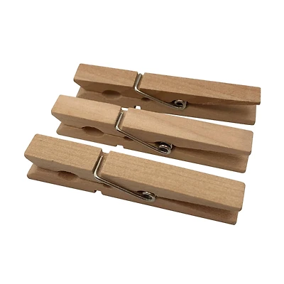 12 Packs: 48 ct. (576 total) Large Clothespins by Recollections™ Craft It
