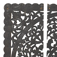 Brown Wood Traditional Wall Décor Set