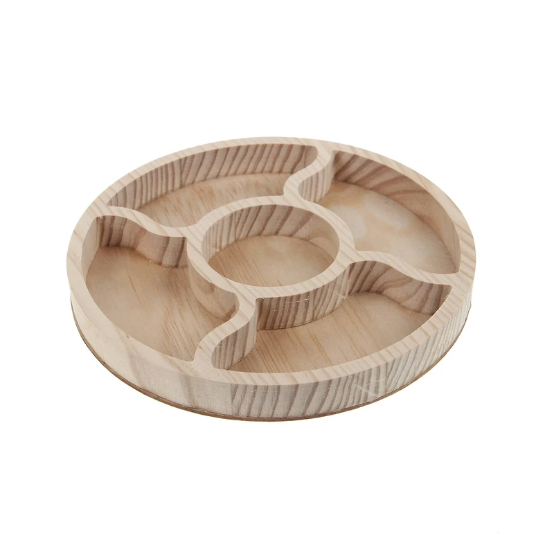 Wood Circle Sorting Tray by Creatology™