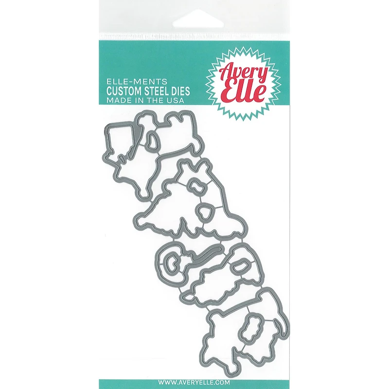 Avery Elle Elle-Ments Hot Dog Die Set