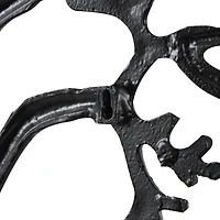 Black Aluminum Metal Tree Large Textured Wall Decor