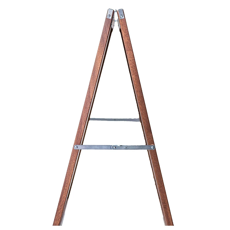 Flipside 42" x 24" Stained Black Chalkboard Marquee Easel