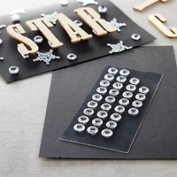 12 Packs: 40 ct. (480 total) 8mm Clear Adhesive Rhinestones by Recollections™