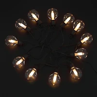 12ct. Warm White LED Shatterproof Globe Bulb String Lights by Ashland®
