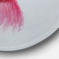 Designart - Portrait of Pink Flamingo IV