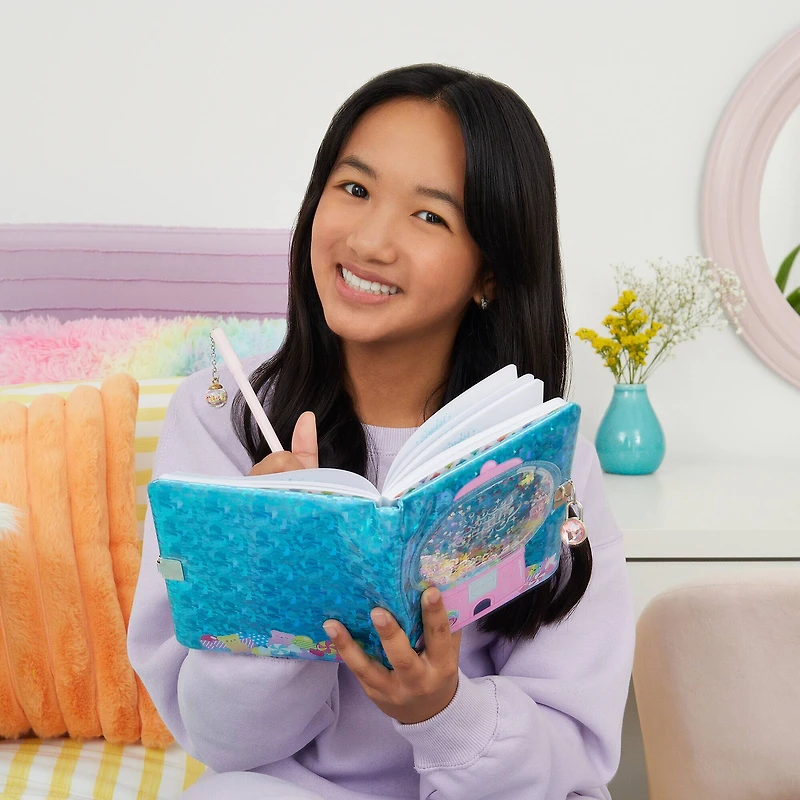 Make It Real™ 3C4G Bubble Gum Glitter Locking Journal Set